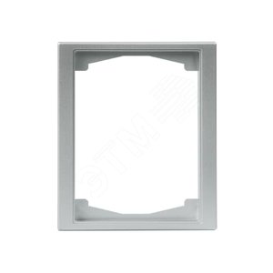 Рамка 1-постовая, 100мм серия Impressivo, алюминий | 1721F100-83 | 2TKA000277G1 | ABB 2