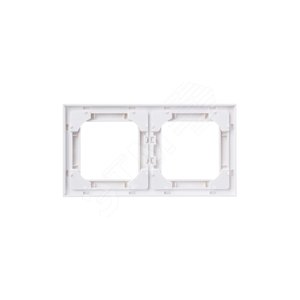 ABB Levit Белый / белый Рамка 2-ая | 3901H-A05020 03W | 2CHH015020A6003 | ABB - фото 5