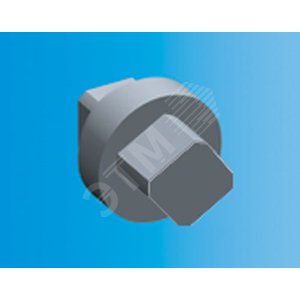 Личинка замка *квардрат* 7 мм| ZH135 | ABB 2