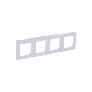 ABB Levit Белый / белый Рамка 4-ая | 3901H-A05040 03W | 2CHH015040A6003 | ABB - фото 4