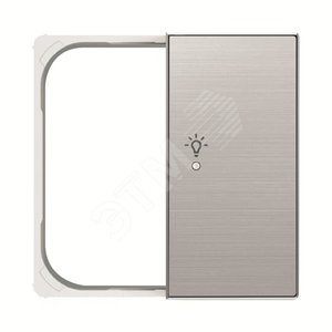 SRL-2-R-85AI Клавиша двойная правая free@home, SKY, освещение, нерж. сталь (SRL-2-R-85AI) - фото 2