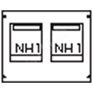Пластрон для 2 NH1 2ряда/3 рейки - фото 2