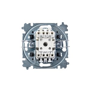 ABB Levit Серебро / дымчатый чёрный Переключатель перекрёстный 1-кл. | 3559H-A07445 70W | 2CHH590745A6070 | ABB - фото 5