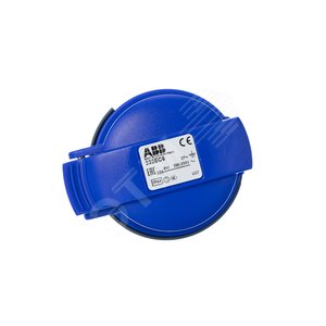 Розетка кабельная Easy&Safe 232EC6,32А,2P+E,IP44,6ч|2CMA102031R1000| ABB - фото 4