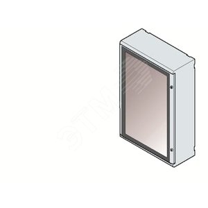 GEMINI корпус шкафа IP66 прозр.дверь 855х590х360мм ВхШхГ(Размер5) | 1SL0215A00 | ABB - фото 2