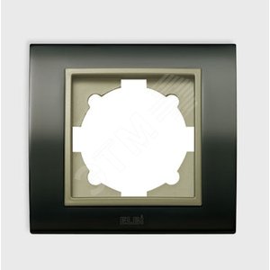 Zena Platin рамка черн жемчуг/титан 1-п (500-073314-271)