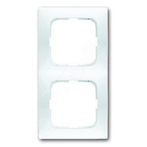 Рамка 2-постовая, серия spring, цвет альпийский белый | 1725-0-1544  | 2CKA001725A1544 | ABB 2