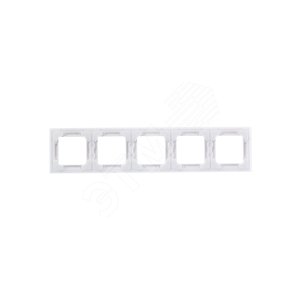 ABB Levit Жемчуг / ледяной Рамка 5-ая | 3901H-A05050 68W | 2CHH015050A6068 | ABB - фото 5