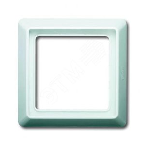 Рамка 1-постовая, серия Allwetter 44, цвет альпийский белый | 1730-0-0281 | 2CKA001730A0281 | ABB 2