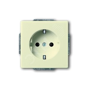 FUTURE Розетка SCHUKO с LED индикацией слоновая   кость (20 EUCBL-82) 2