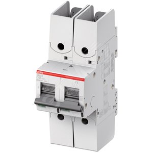 Выключатель автоматический двухполюсный S802S R 100А C 50кА (S802S-C100-R) | 2CCS862002R0824 | ABB 2