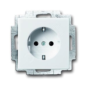 Розетка SCHUKO 16А 250В, с LED подсветкой, future/solo, альпийский белый | 2013-0-5294 | 2CKA002013A5294 | ABB - фото 2
