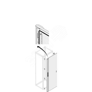 Дверь глухая IP65 H=1800 мм W=750 мм - фото 2