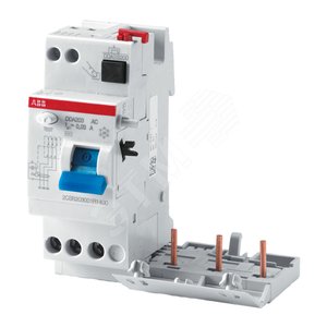 Блок.диф.тока 2мод. DDA203 A-25/0,03 AP-R | 2CSB203401R1250 | ABB - фото 2