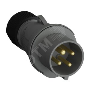 Вилка каб 32А 2P+E,IP44,1ч Easy&Safe - фото 2