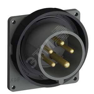 Вилка с прямым фланцем Easy&Safe 416EBU7W,16A,3P+N+E,IP67,7ч|2CMA101271R1000| ABB - фото 2