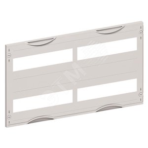 Пластрон с прорезями 2ряда/2 рейки-150мм| AS222 | ABB 2