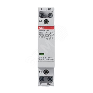 Контактор мод ESB20-11N-06 (1НО+1НЗ) 230В AC/DC - фото 3