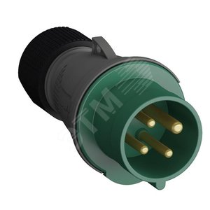 Вилка кабельная Easy&Safe 316EP10,16А,3P+E,IP44,10ч|2CMA101959R1000| ABB - ABB