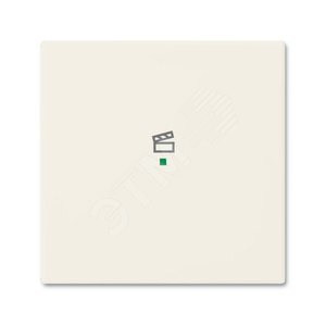SRS-1-96 Клавиша одинарная free@home, сцена, Basic 55, цвет chalet-white - ABB