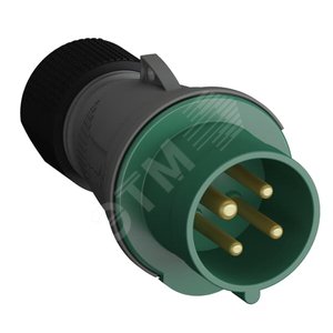 Вилка каб 32А 2P+E,IP44,2ч Easy&Safe - фото 2