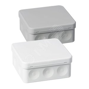 Коробка разветвительная, квадратная, 104х104 мм IP 55, серая | AP10/G | 2TKA140003G1 | ABB - фото 2