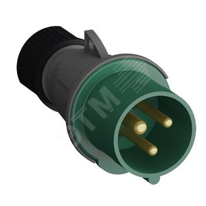 Вилка каб 16А  2P+E, IP44, 2ч Easy&Safe - ABB