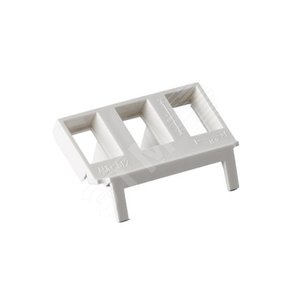 Адаптер для 3-х разъемов RJ-45, Keystone | AUD51.2  | 2TKA001850G1 | ABB 2