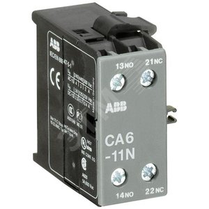 Доп. контакт СА6-11N боковой установки для миниконтактров В6, В7 | GJL1201317R0004 | ABB - фото 2