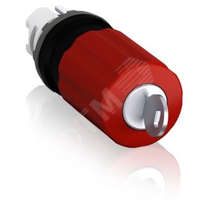 Кнопка MPEK3-11R ГРИБОК красная (только корпус) 30мм отп. ключом 71 - ABB