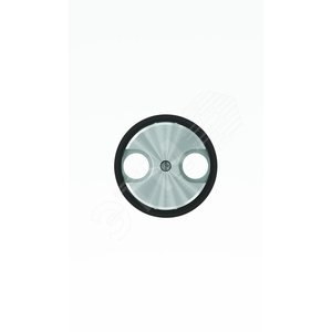 Накладка для TV-R розетки, серия SKY Moon, кольцо черное стекло 2