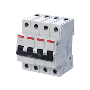 Выключатель автоматический четырехполюсный BMS414C50 50А C 4,5кА (BMS414C50) | 2CDS644041R0504 | ABB - фото 2