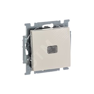 ABB Basic 55 Сл. кость Выключатель 1-клавишный с подсветкой | 1012-0-2156  | 2CKA001012A2156 | ABB - фото 3