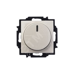 ABB Basic 55 Сл. кость Светорегулятор поворотно-нажимной 60-400 Вт для л/н | 6515-0-0843  | 2CKA006515A0843 | ABB - фото 5