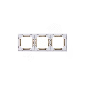 ABB Levit Слоновая кость / белый Рамка 3-ая | 3901H-A05030 17W | 2CHH015030A6017 | ABB - фото 4
