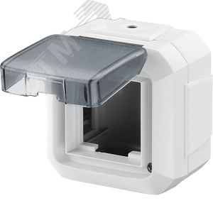 Коробка накладного монтажа ABB Variant+ IP54 для механизмов 45х45 с крышкой с четырьмя вводами белый (3903N-C06541 B) - ABB