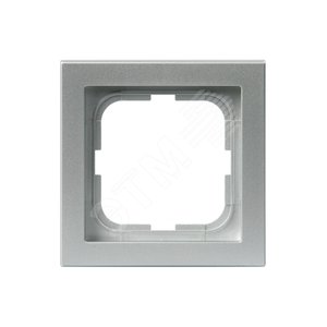 Рамка 1-постовая, серия Impressivo, алюминий | 1721F85-83 | 2TKA000285G1 | ABB - фото 2