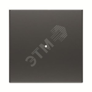 SR-1-85NS Клавиша одинарная free@home, SKY, черный бархат 2