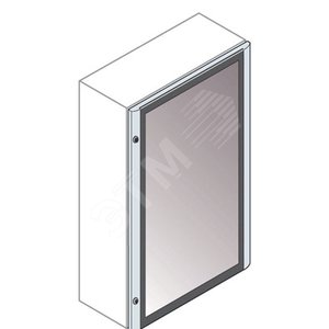 Дверь прозрачная для шкафа GEMINI (Размер1) | 1SL0241A00 | ABB - фото 2