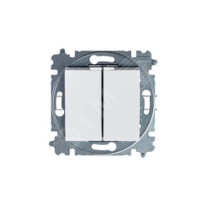 ABB Levit Белый / ледяной Выключатель 2-кл. | 3559H-A05445 01W | 2CHH590545A6001 | ABB - фото 5