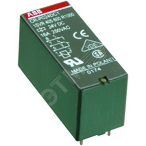 Реле CR-P110DC1 110B DC 1ПК (16А) | 1SVR405600R8000 | ABB - фото 2