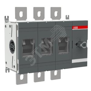 Рубильник OT630E30 630А 3-полюсный (без ручки управления и перех одника) | 1SCA022753R4440 | ABB 2