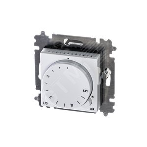 ABB Levit Белый / ледяной Терморегулятор с поворотной ручкой 16А | 3292H-A00003 01W | 2CHH920003A6001 | ABB - фото 2