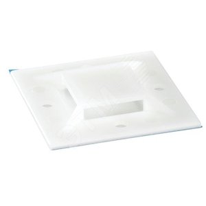 Монтажное основание, самоклеящ./винт; натуральный, полиамид 6.6; 50,8 х 50,8 ; 19,1; 500 шт. | 7TAG009840R0016 | ABB