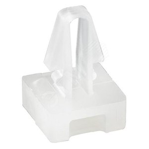 Основание монтажное, клипса, полиамид 6.6, натуральный, 11.1х11.1мм, 4.8мм, TC5823, 100 шт. (TC5823)