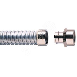 Фитинг, S, прямой, никелированная латунь, серый, резьба M16, d16, S16/M16/F, 10 шт. (S16/M16/F) - ABB