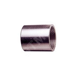 Муфта-переходник, никелированная латунь, срб, резьба M63, B/M63/C, 1 шт. (B/M63/C) - ABB