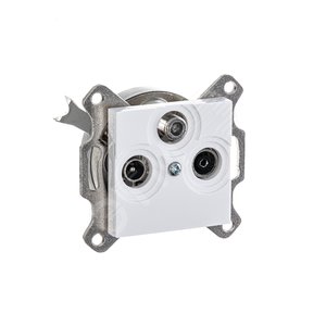 ABB Levit Белый Розетка TV-R-SAT единственная | 5011H-A03303 03W | 2CHH083303A6003 | ABB - фото 5