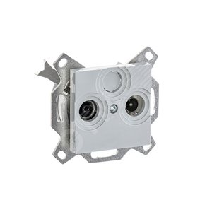 ABB Levit Серый Розетка TV-R проходная 7дБ | 5011H-A03607 16W | 2CHH083607A6016 | ABB - фото 5