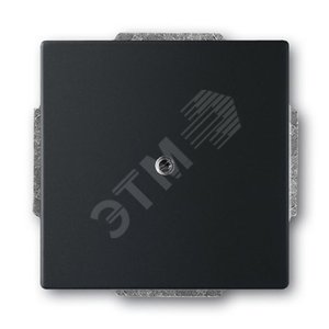 Заглушка с суп.,solo/fut.,ч.бархат | 1710-0-3895  | 2CKA001710A3895 | ABB 2